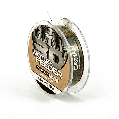 Леска Caiman Motley Feeder 150м 3D Camo Brown 0,22 мм