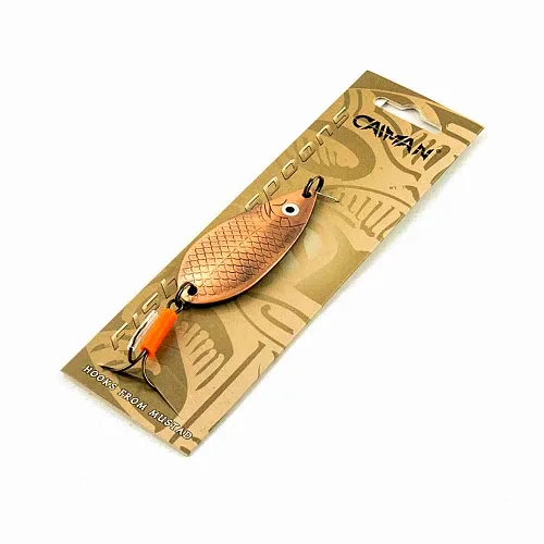 Блесна колеблющаяся Caiman Greedy 18гр 6,3см цвет CN05 (5шт в упак.)