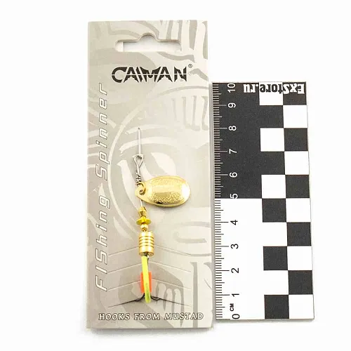 Блесна вращающаяся Caiman Round Classic 4гр #1 цвет CA03 (5шт в упак.)