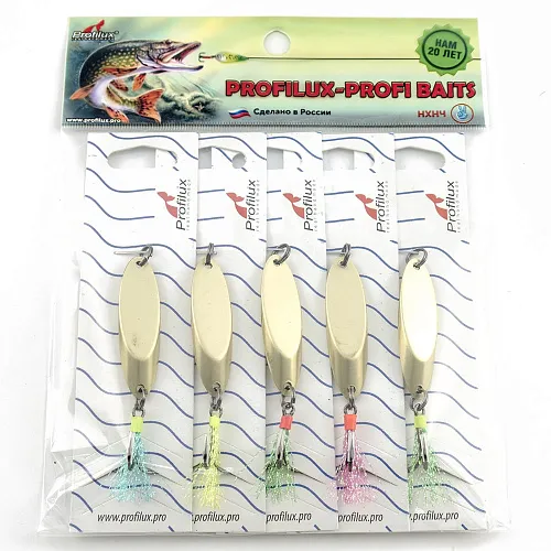 Блесна кастмастер Profilux (14 гр.) цвет 02-м латунь матовая