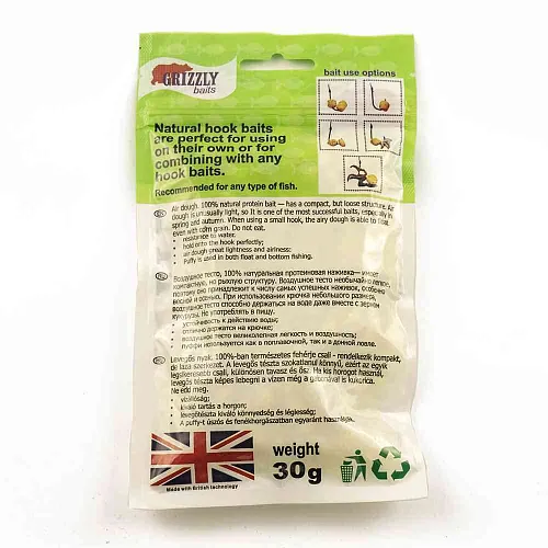 Воздушное пенотесто Fluoro PUFFI Grizzly baits (Мед)