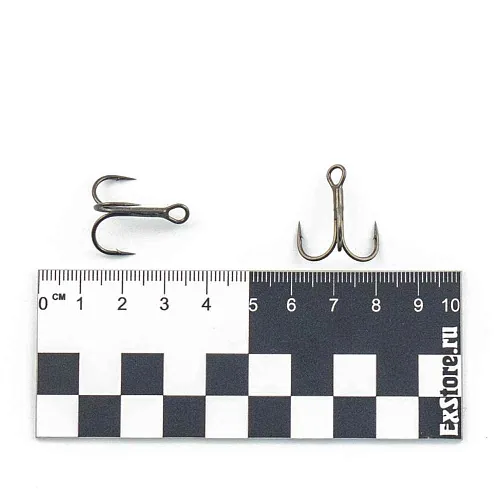 Крючки тройники Caiman Treble №4 (50 шт в упак) 20102