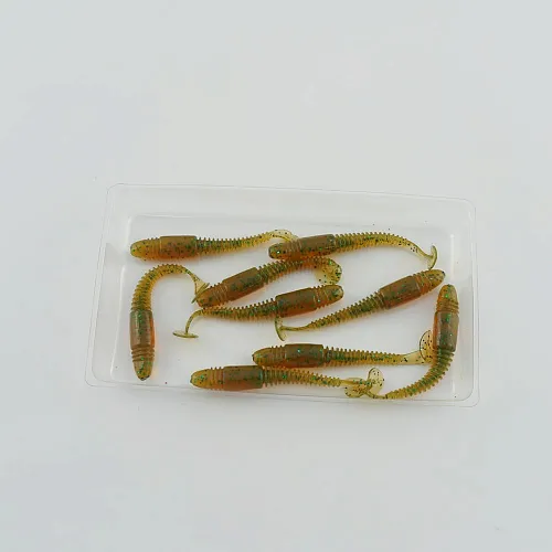 Виброхвост FISHER BAITS Tiga 57мм цвет 02 (уп. 9шт)