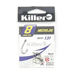 Крючок Killer Micro-jig S-31 № 8