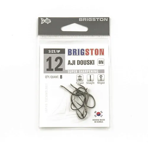 Крючок Brigston AJi Douski BN №12 ( уп. 8 шт.)