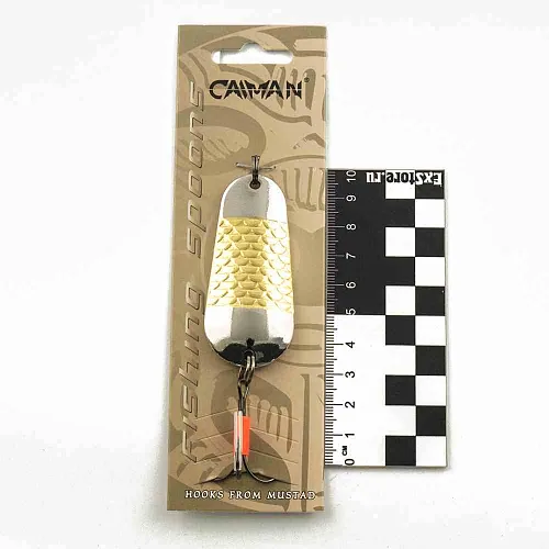 Блесна колеблющаяся Caiman Gnom 24гр 6,5см цвет CN36 (5шт в упак.)