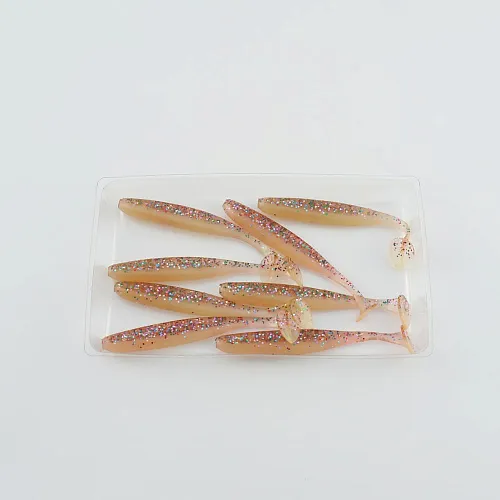 Виброхвост FISHER BAITS Light Glow 71мм цвет 22 (уп. 8шт)