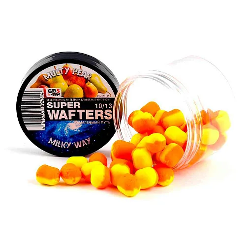 Бойлы нейтральной плавучести (Wafters) GBS Мульти груша-милки вэй 10х13мм