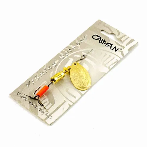 Блесна вращающаяся Caiman Round Classic 8гр #3 цвет CA03 (5шт в упак.)