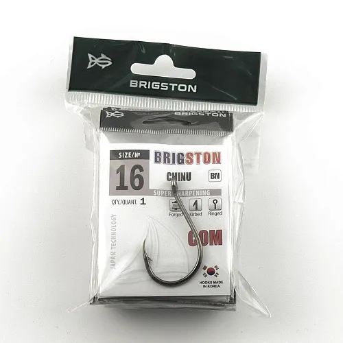 Крючок Brigston Chinu BN №16 ( уп. 2 шт.)