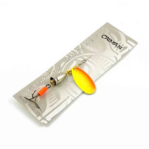 Блесна вращающаяся Caiman Pike killer accoustic 10гр #4 цвет CA69 (5шт в упак.)