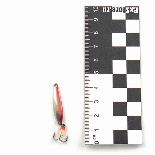 Блесна зимняя Profilux Рефлекс М 2гр цв. 13 серебро-вишня