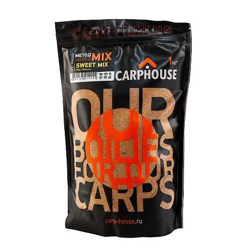 Прикормка методная Carp House Flat Feeder Competition Мед-Ваниль 1кг