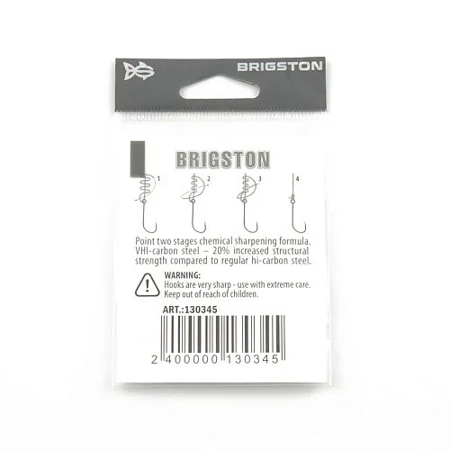 Крючок Brigston Idumezina №12 ( уп. 5 шт.)