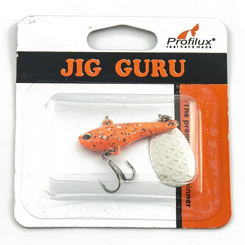 Джиг-блесна Profilux Тэйл-Спиннер 10гр цв. 314 (Оранжевый)