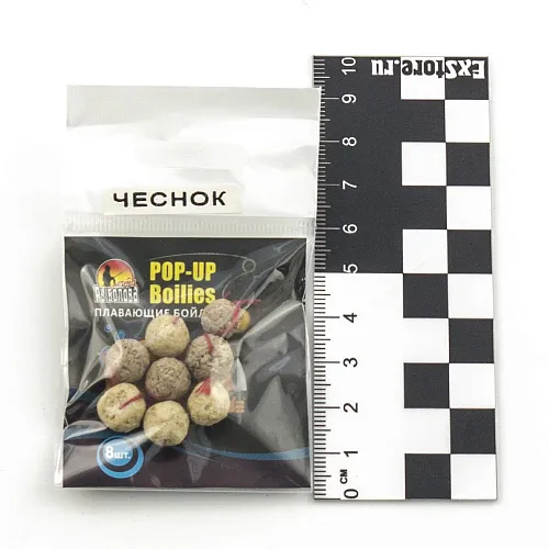 Бойлы плавающие "Мечта рыболова" Чеснок (20шт в упак)