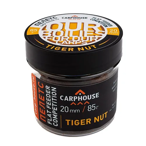 Пелетс насадочный Carp House Тигровый орех 20мм (банка)