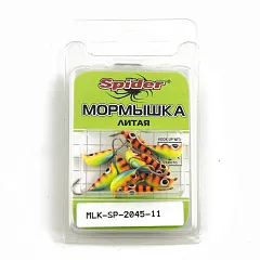 Мормышка вольфрамовая Spider Рижский банан с ухом 4,5 мм 11