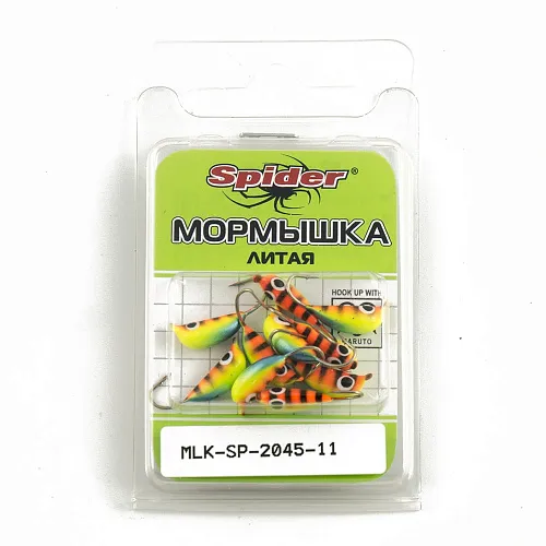 Мормышка вольфрамовая Spider Рижский банан с ухом 4,5 мм 11