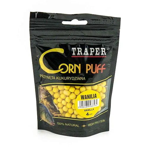 Насадка Traper CORN Puff 20g 4мм Wanilia Ваниль