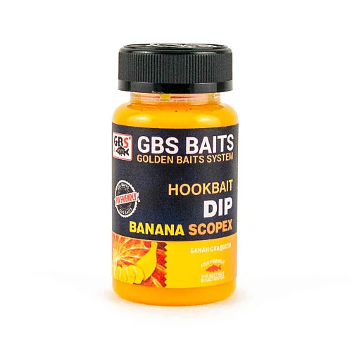 Дип Hookbait dip GBS Банан-скопекс 120мл