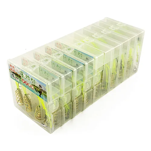 Набор монтажей "соска" Palomino PL6148-B 4 шт (5 крючков) №10