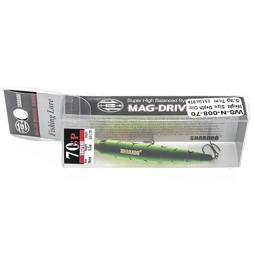 Воблер Sharado 5,3g 70SP 0,5-1,0m WS-N-008 color 07