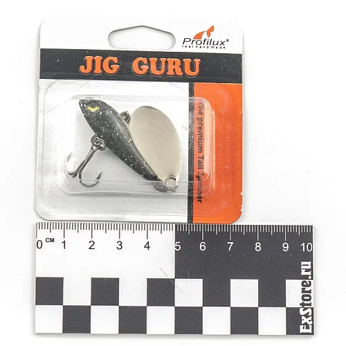 Джиг-блесна Profilux Тэйл-Спиннер 21гр цв. 324 (Черный)