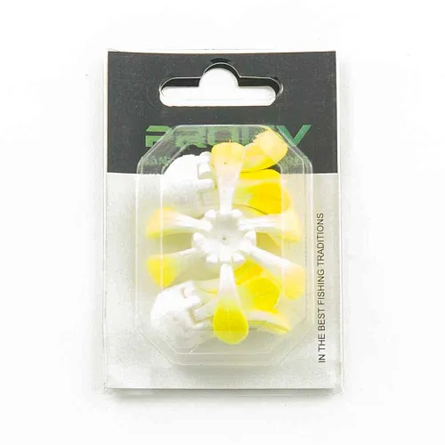 Поплавок зимний Proliv "Ромашка" 6 лепестков 1,4 гр (желтый) отгрузка 2-2,5 гр (3 шт. в упак)