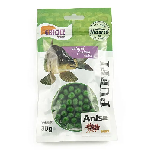 Воздушное пенотесто PUFFI Grizzly baits (Анис)