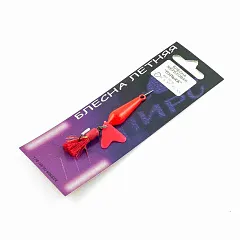 Блесна Пирс-мастер "Пулька" 10гр (Красный)