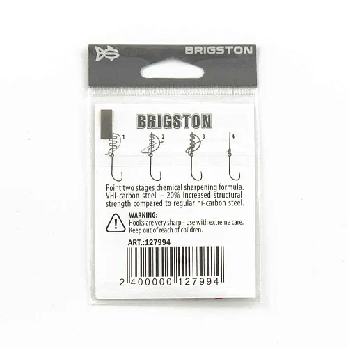 Крючок Brigston Sode Red №2 ( уп. 9 шт.)