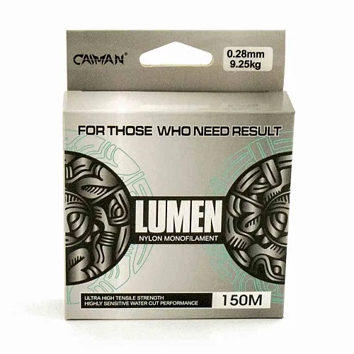 Леска Caiman Lumen 150м 0,28 мм прозрачная