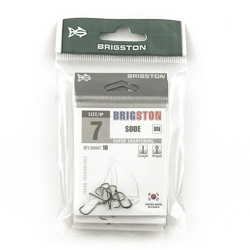Крючок Brigston Sode BN № 7 ( уп. 10 шт.)