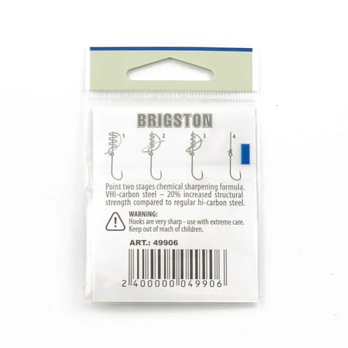 Крючок Brigston S-59 № 8 ( уп. 10 шт.)