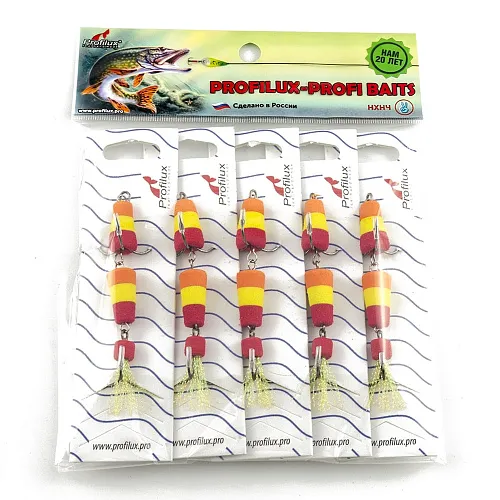 Мандула Profilux "Classic" 2Х цв 19 оранжевый-желтый-красный