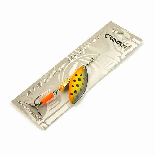 Блесна вращающаяся Caiman Longy classic 10гр #3 цвет CA05 (5шт в упак.)