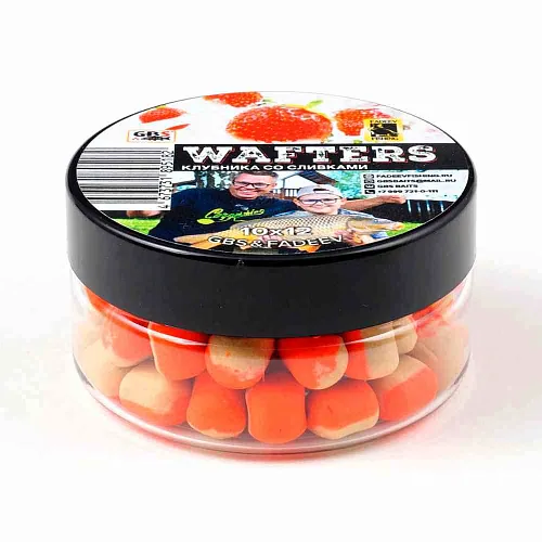 Вафтерсы GBS&Fadeev (wafters) Клубника со сливками 10х12мм (+ликвид)