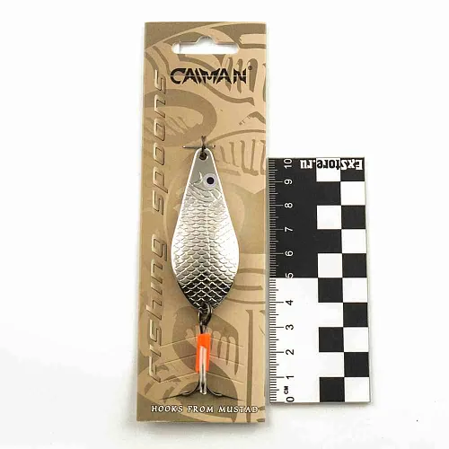 Блесна колеблющаяся Caiman Atom 20гр 6,8см цвет CN01 (5шт в упак.)