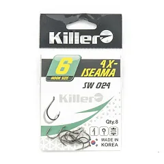 Крючок Killer 4Х-Iseama № 6