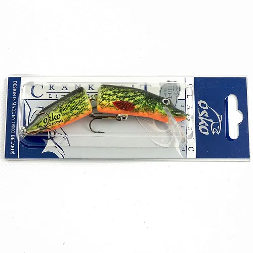 Воблер OSKO Pike twin floating OFPT-12 см, 13гр, 1,5-2 м цвет 43