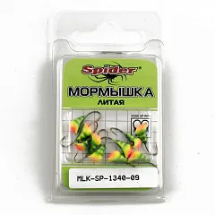 Мормышка вольфрамовая Spider Муравей с ухом 4,0 мм 09