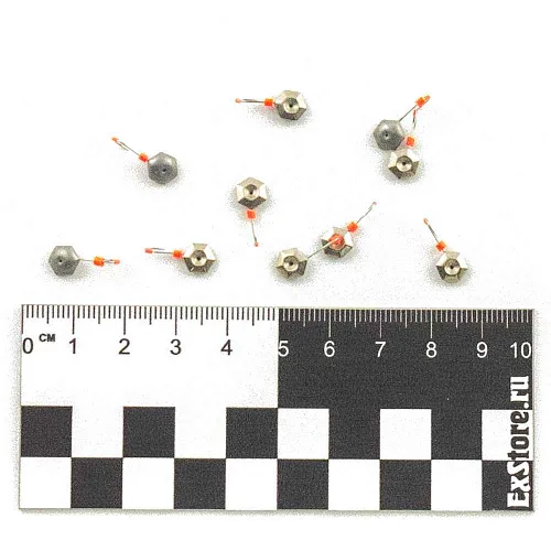 Мормышка Пирс мастер "Кристалл+гл" 0.45г крючок Sasame 115-Н МП