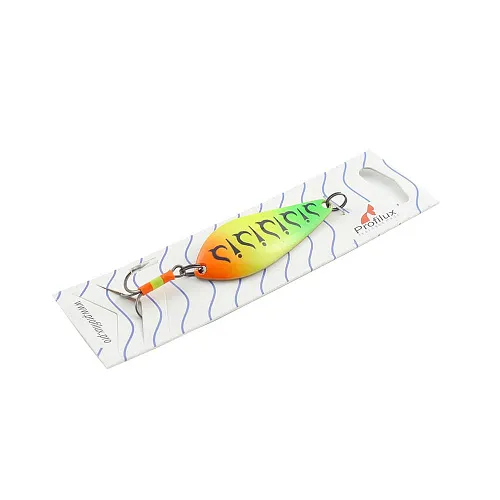 Блесна колеблющаяся Profilux Атом Б 15гр цв. 10(211) Регги (5 шт в упак.)