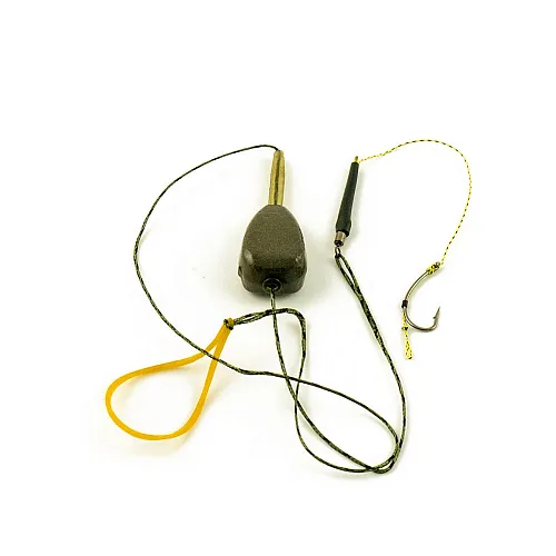 Монтаж с грузом инлайн Palomino PL6142-C с лидкором 100g (10 шт в упак)