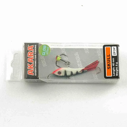 Балансир Akara Skull 40 мм 6 гр цвет 23/24F