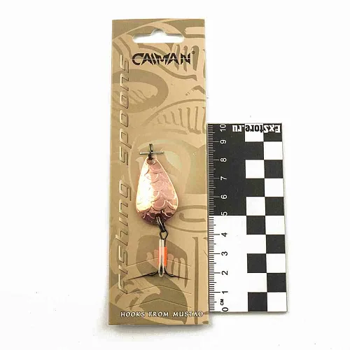 Блесна колеблющаяся Caiman Mistress 11гр 3,5см цвет CN02 (5шт в упак.)