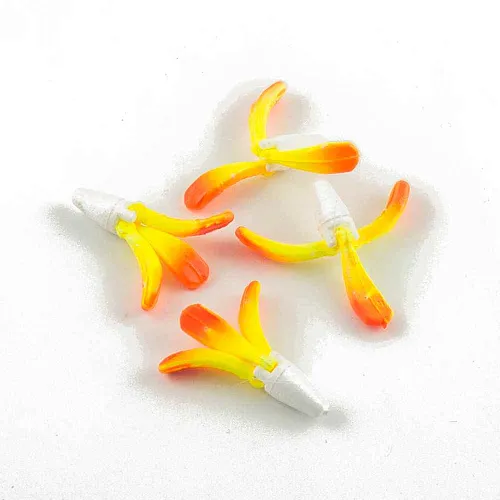 Поплавок зимний Proliv "Ромашка" 3 лепестка 0,7 гр (Оранжевый) отгрузка 0,8-1 гр