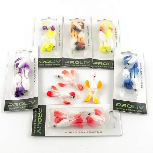 Поплавок зимний Proliv "Цветок" 3 лепестка с ножкой 1,5 гр