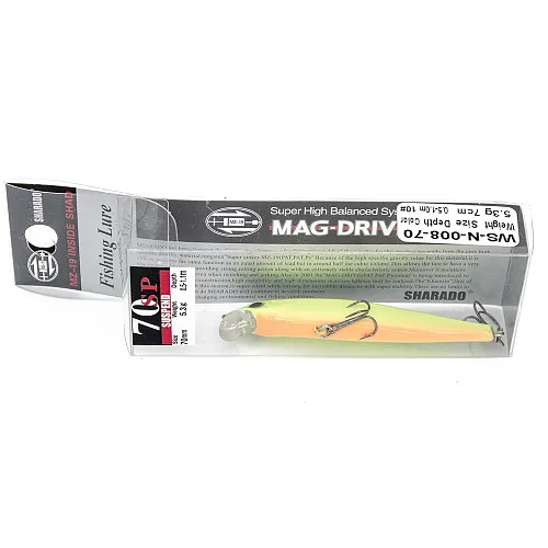 Воблер Sharado 5,3g 70SP 0,5-1,0m WS-N-008 color 10